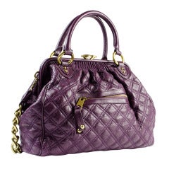 Marc Jacobs Purple Stam Bag