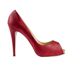 Christian Louboutin Very Prive Cork Heels