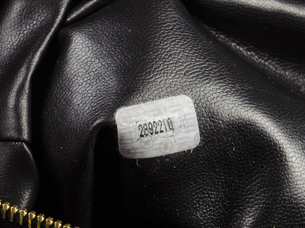 Chanel Vintage Lambskin Tote Bag 1