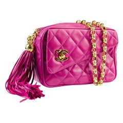 Chanel Vintage Fuschia Bag
