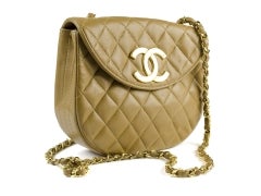 Chanel Vintage Half Crescent Bag