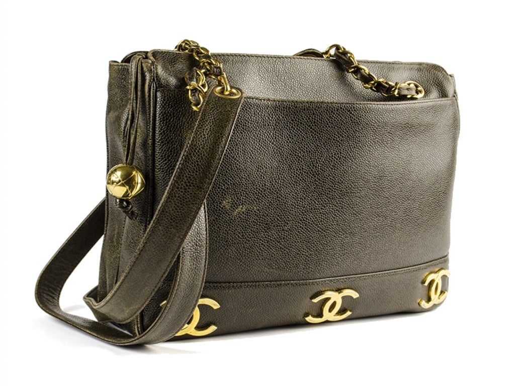 Chanel Distressed Vintage Tote