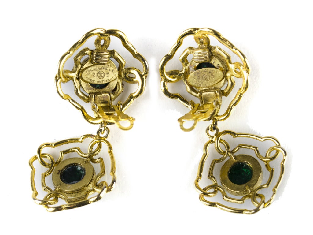 Chanel Season 25 Vintage Earrings
