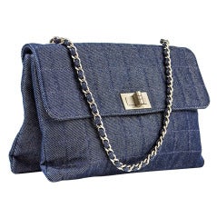 Chanel Denim Reissue Envelope Flap Bag