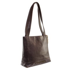 Chanel Vintage Distressed Tote