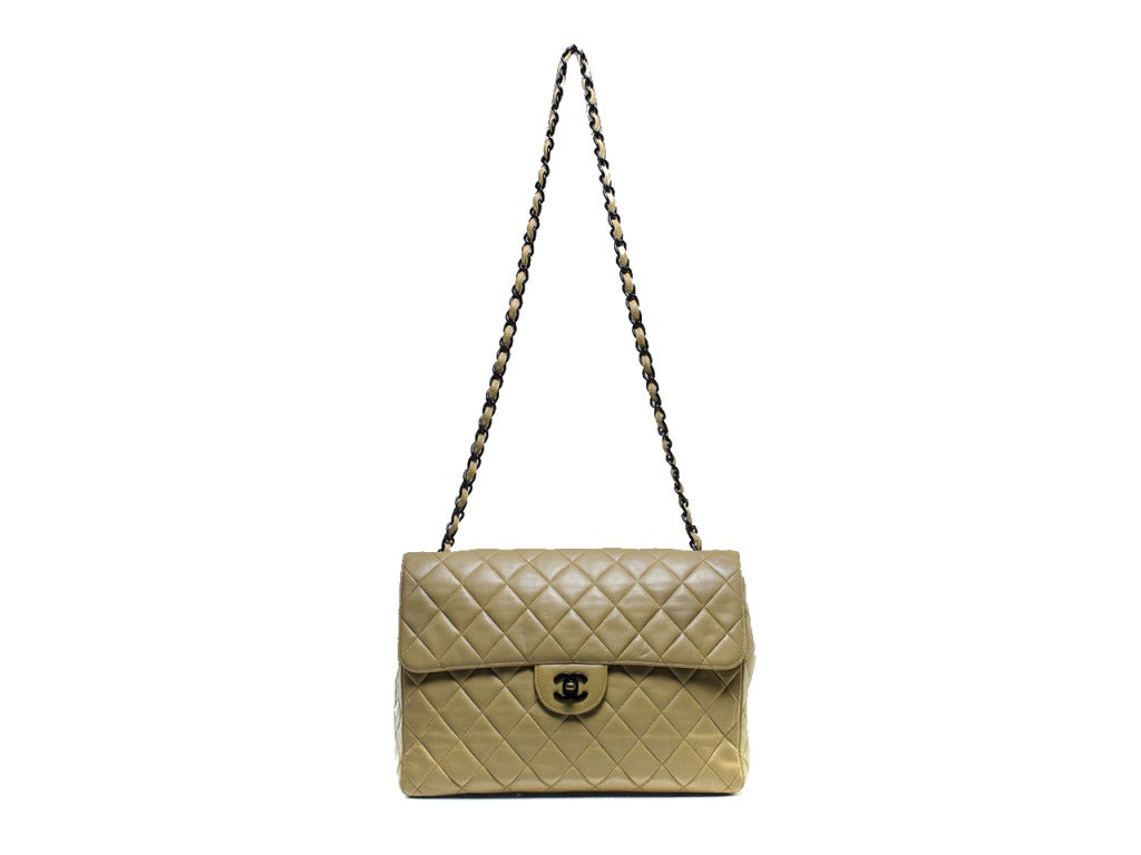 Chanel Python Flap Bag - 18 For Sale on 1stDibs