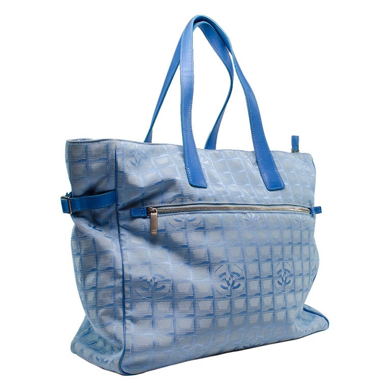 Chanel Blue Cruise Collection Beach Bag