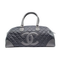 Chanel 06A Blue Duffle Bag