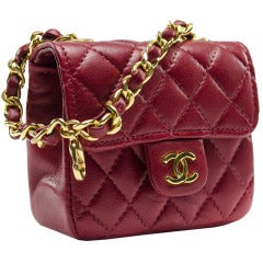 Chanel Mini Keychain Lambskin Flap