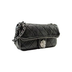 Chanel Leather Medium Leo the Lion Flap Handbag Limited Edition
