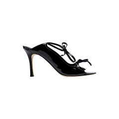 Manolo Blahnik Claudia Vernice Sandals