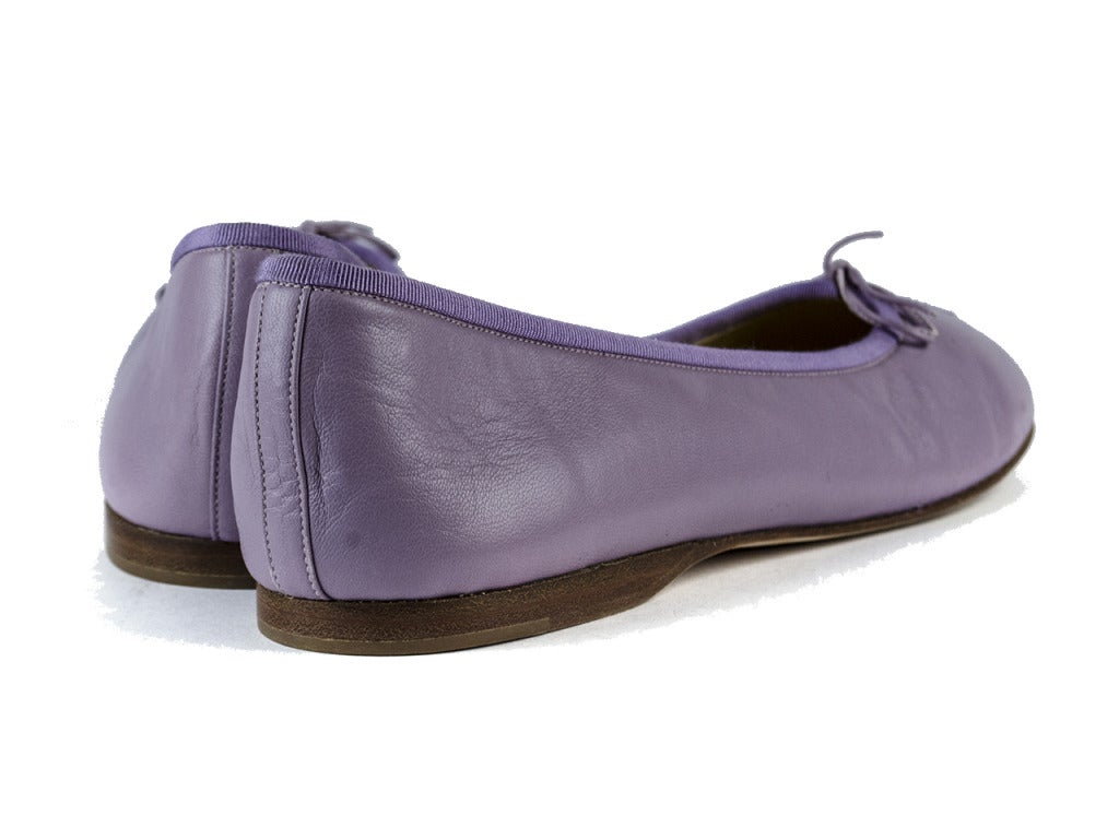 purple flats