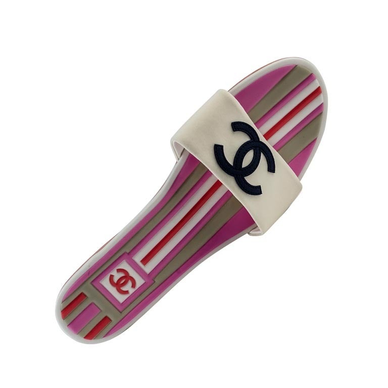 Chanel Pink Mules - 5 For Sale on 1stDibs