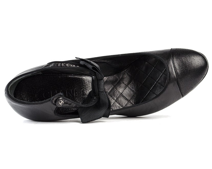 Women's Chanel Ankle Bow Heels For Sale