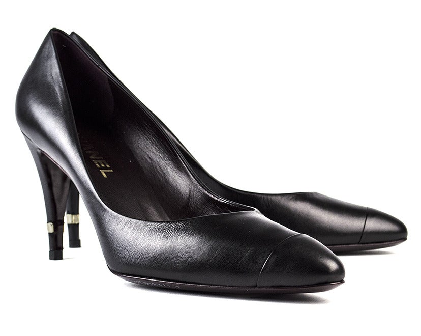 Chanel Black Pumps