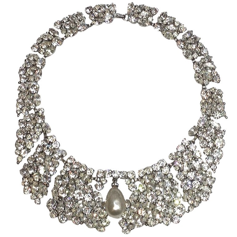 1947 Roger Scemama Necklace For Christian Dior Couture For Sale