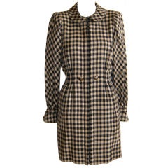 1980s Pauline Triguere wool dress 1