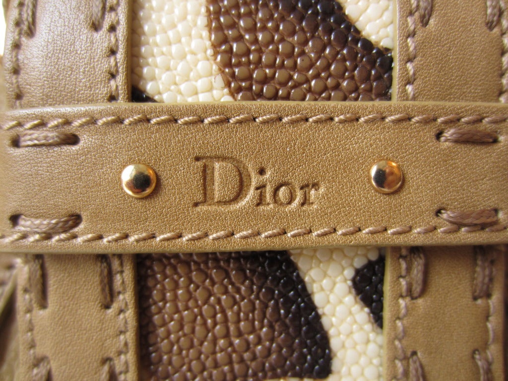 Christian Dior Savane Chic Multi-Texture Bag 1