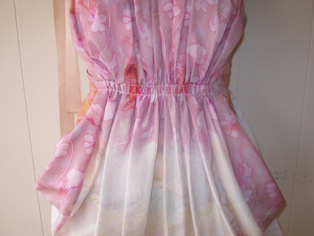 Women's 2011 Nina Ricci Spring Collection Silk Dress
