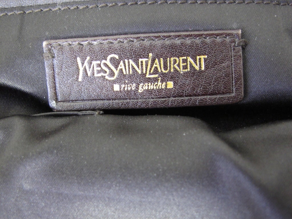 Women's Yves Saint Laurent Tribute Leopard Tote Bag