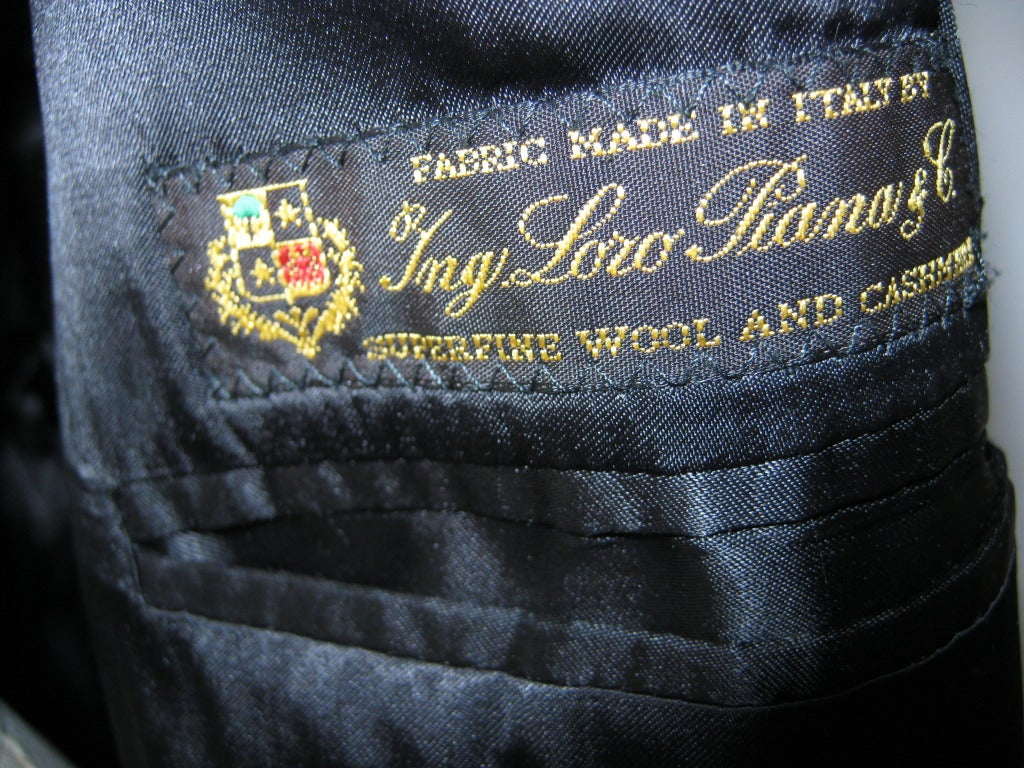 Men's Italian Wool and Cashmere Coat 3