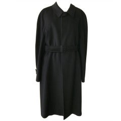 Men's Italian Wool and Cashmere Coat