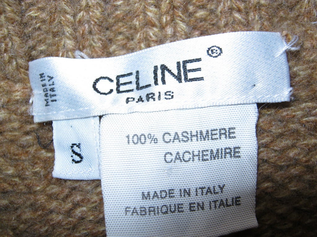 Celine Cashmere Turtleneck Sweater at 1stDibs | celine turtleneck ...