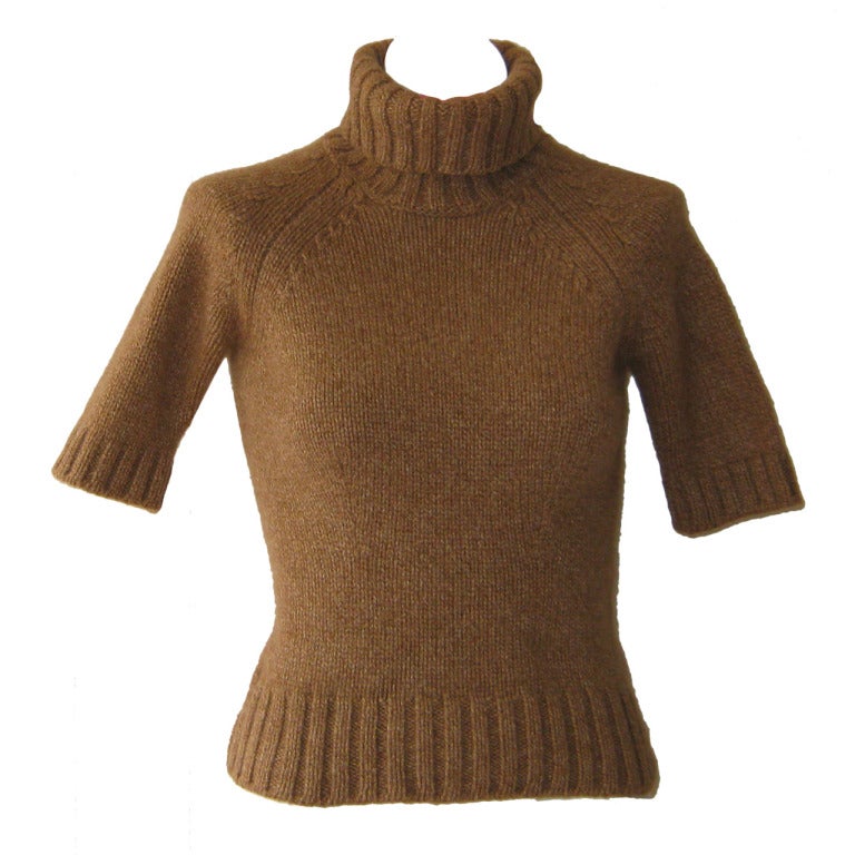 Celine Cashmere Turtleneck Sweater