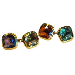 Multi-Semi Precious Cufflinks