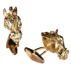 Handsome Equestrian Cufflinks