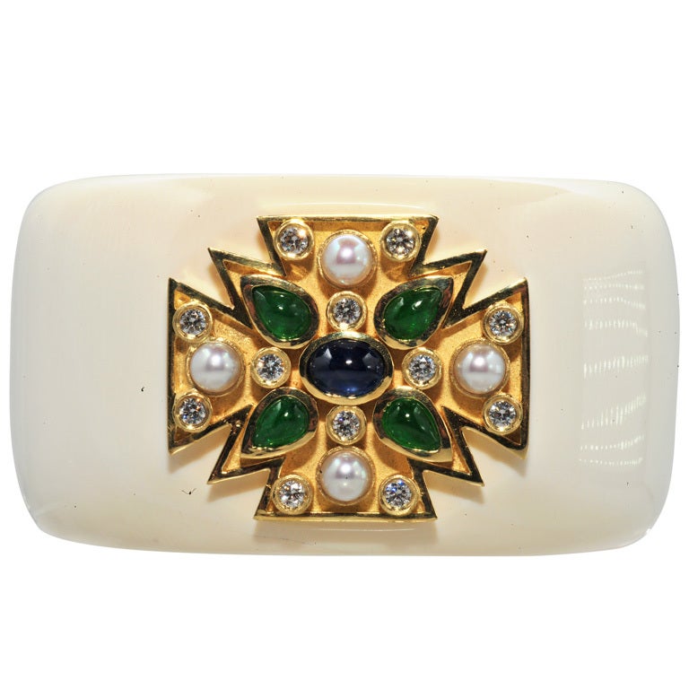 Maltese Cross Bangle