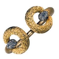 Spectacular Diamond and Gold Bracelet