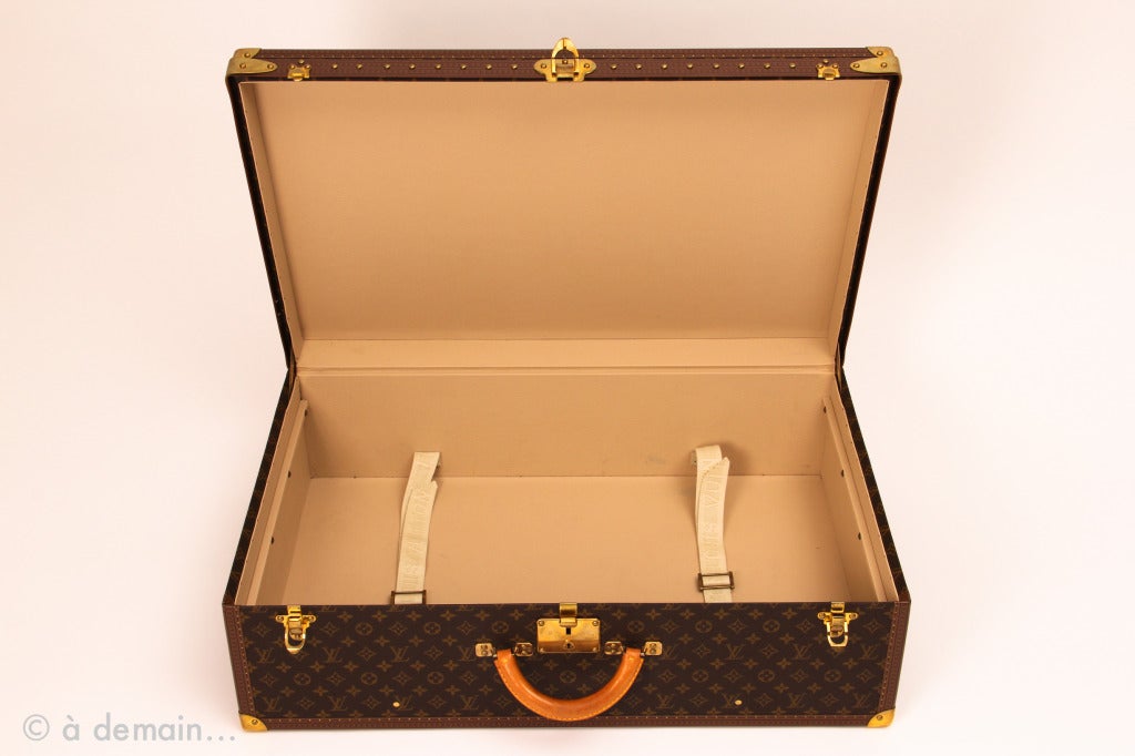 Louis Vuitton large hard suitcase 1