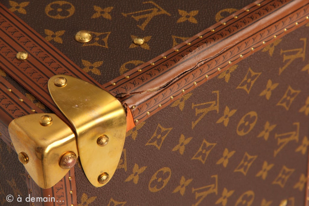 Louis Vuitton large hard suitcase 4