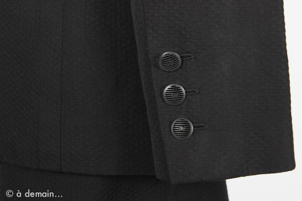 2000s Chanel black Suit 2