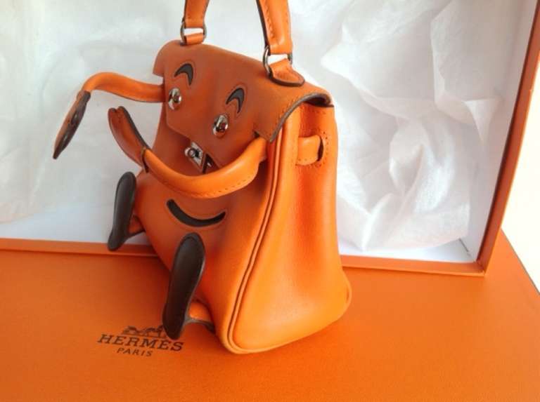 Hermes Kelly Idole (Kelly Doll) Gulliver Orange 1