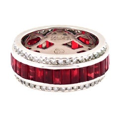 Sonia B Ruby Diamond Ring 5