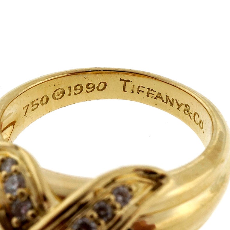 Tiffany & Co. .30ct X  Gold Ring 1
