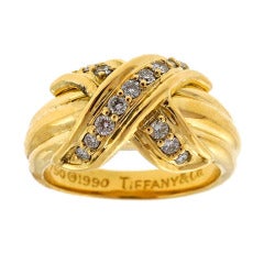 Tiffany & Co. .30ct X  Gold Ring