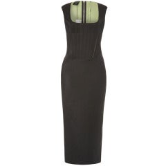 Rare 1990’s Jean Paul Gaultier Neoprene Corset Dress 1