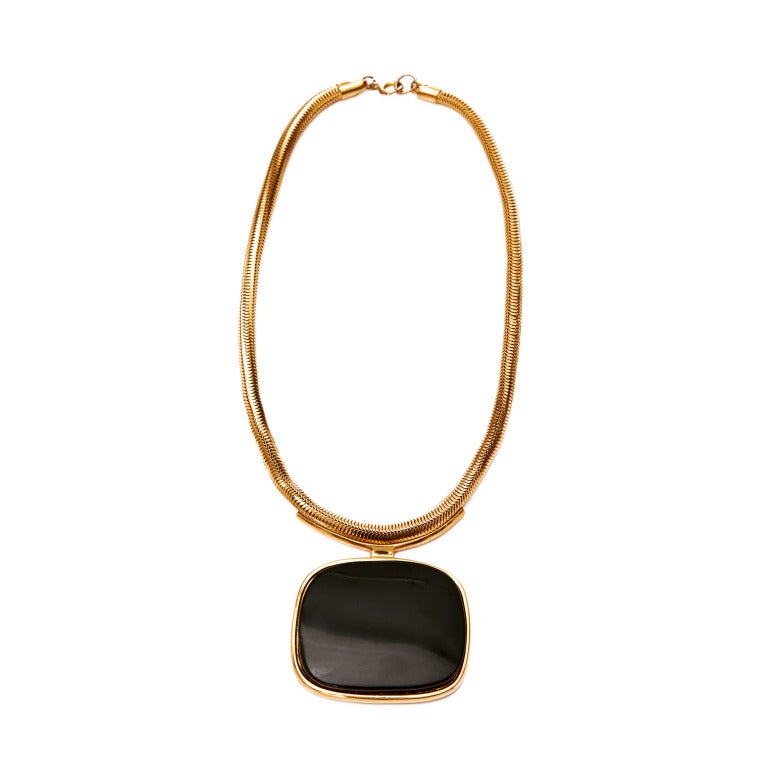 1970's Lanvin Necklace with Interchangeable Pendants