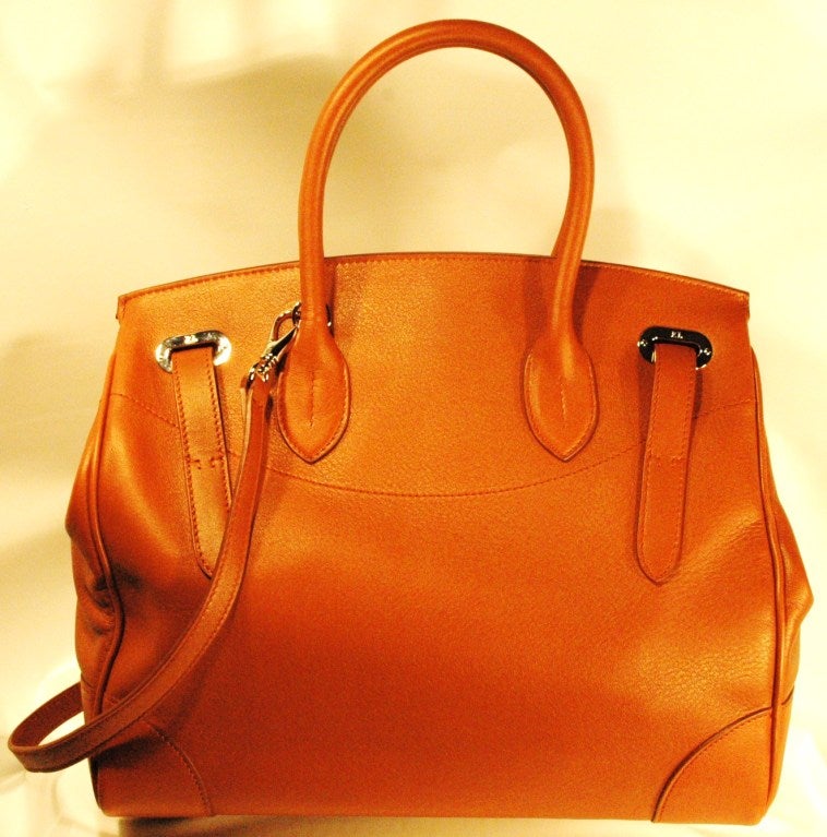 Women's New Ralph Lauren The RIcky Bag Soft Calf 33 Handbag