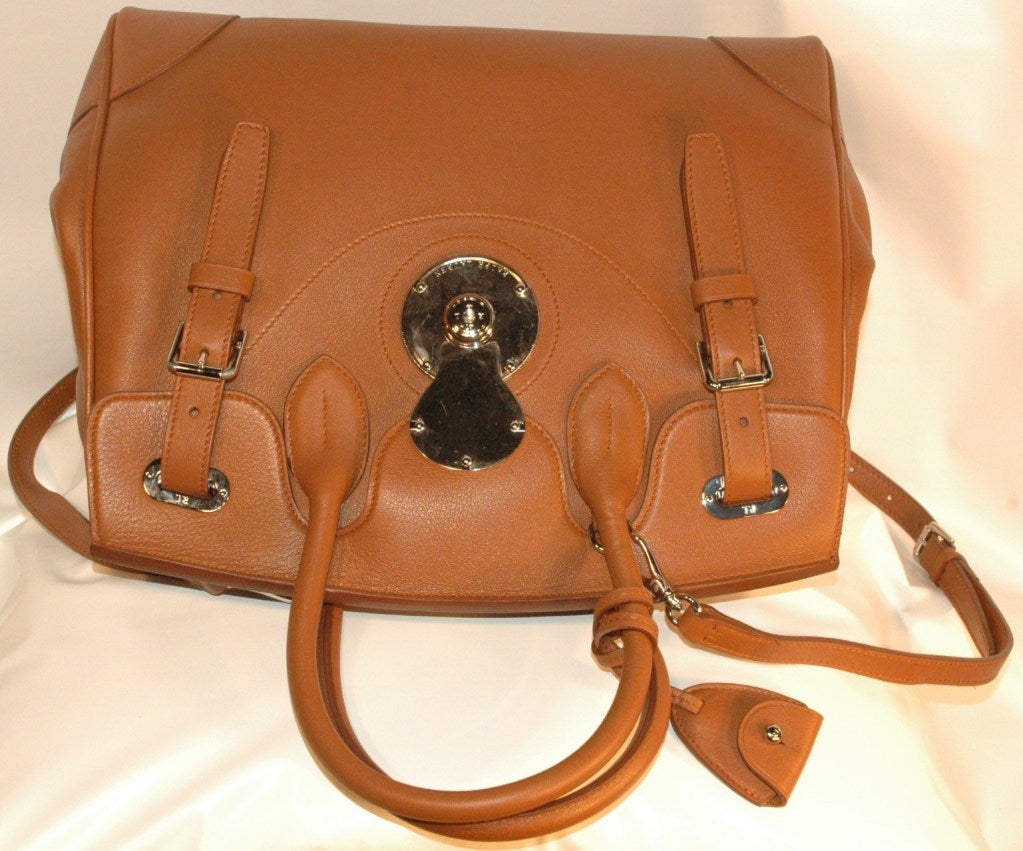 New Ralph Lauren The RIcky Bag Soft Calf 33 Handbag 4