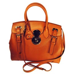 Used New Ralph Lauren The RIcky Bag Soft Calf 33 Handbag
