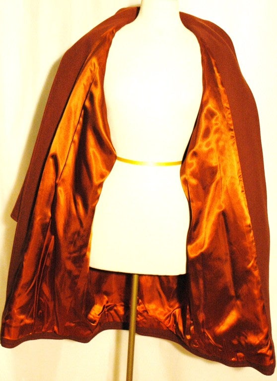 Women's Vintage Yves Saint Laurent Rive Gauche Camel Wool Coat