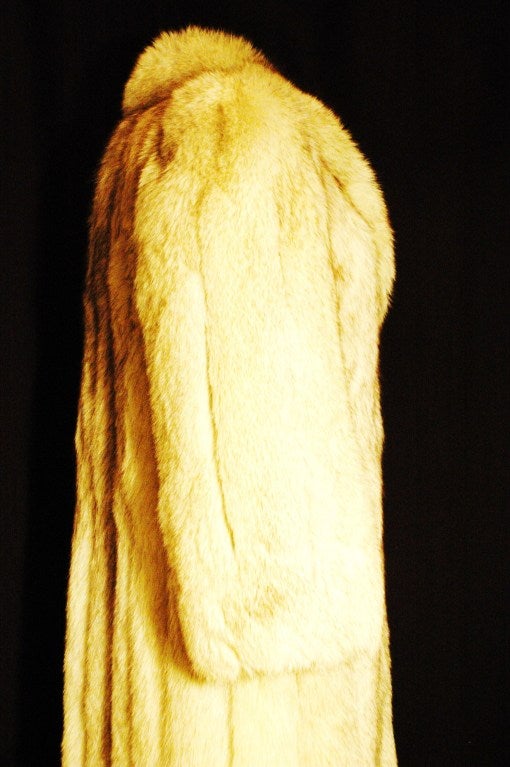 Giorgio Sant Angelo Fur Coat For Sale 4