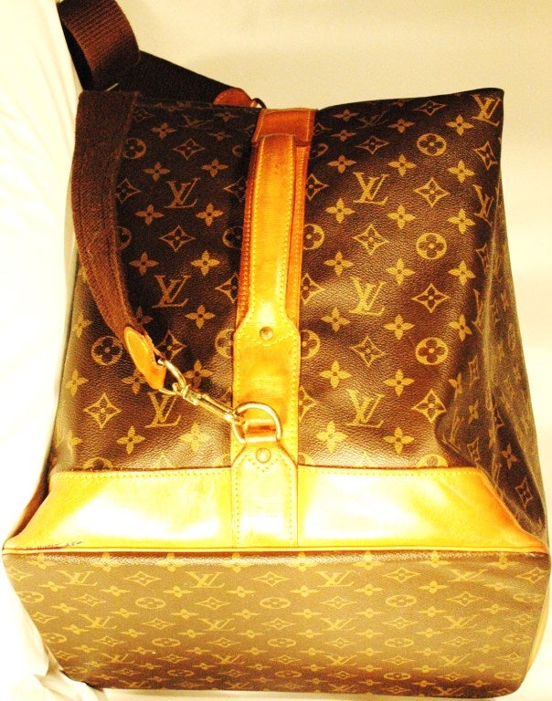 Vintage Louis Vuitton 1996 Sac Marin Sailor Tote Duffle Travel Bag 2