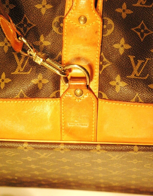 Vintage Louis Vuitton 1996 Sac Marin Sailor Tote Duffle Travel Bag 4