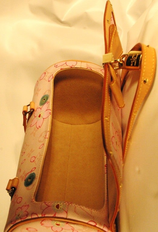 Louis Vuitton Pink Cherry Blossom Papillon Handbag 6