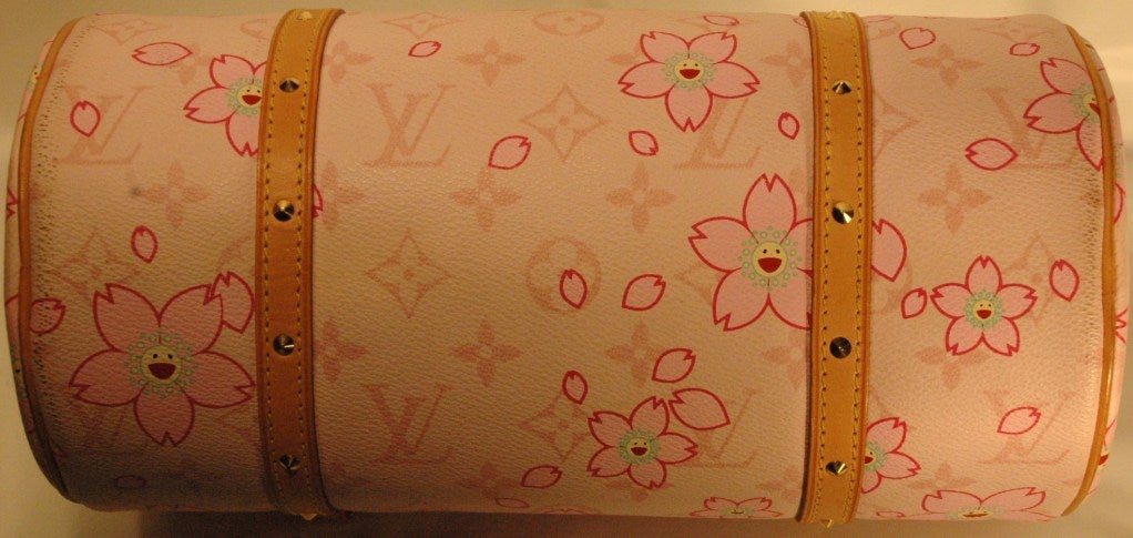 Louis Vuitton Pink Cherry Blossom Papillon Handbag 3